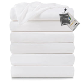 Lavisun twin flat sheet 66x96 for full bed coverage and comfort.