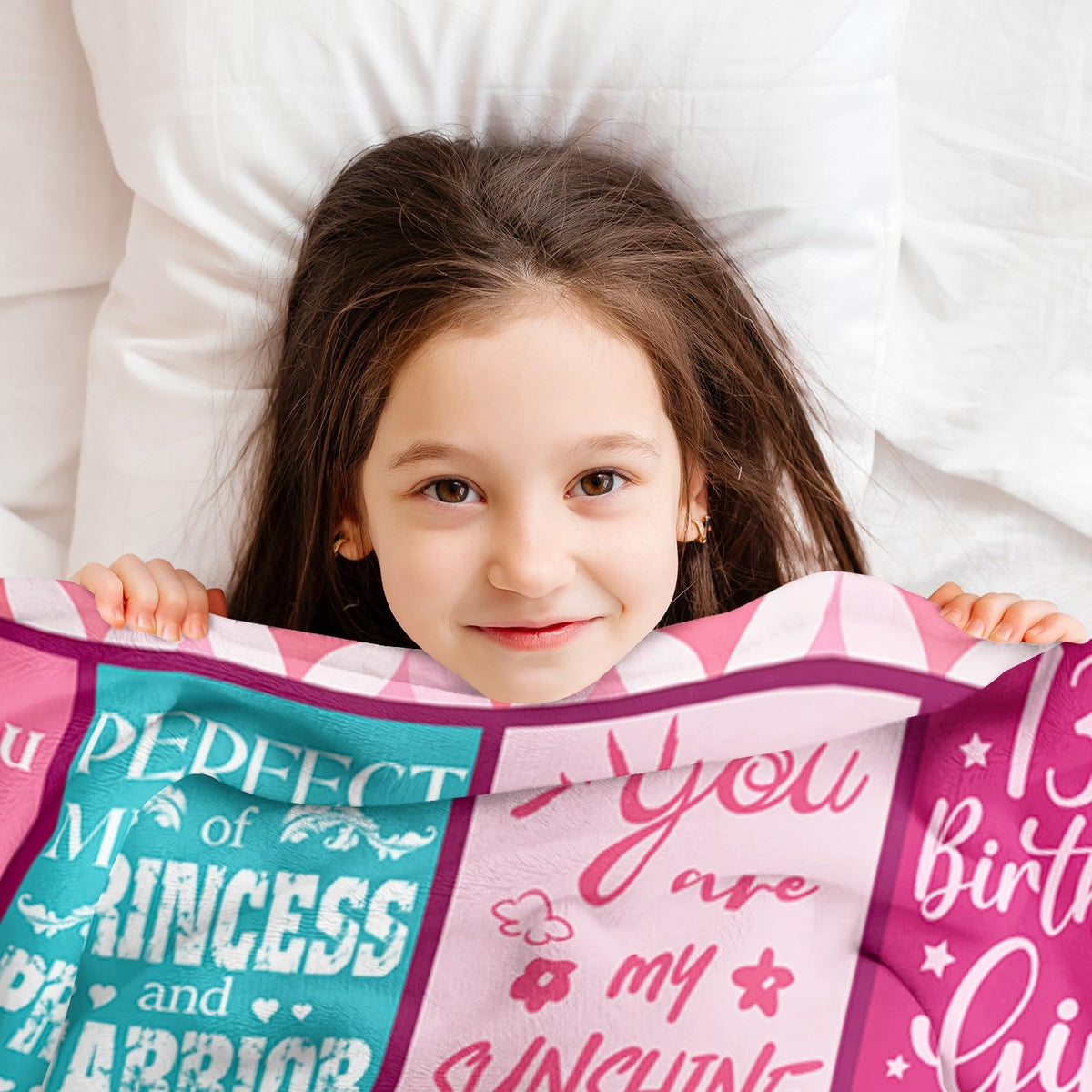 Lavua daughter blanket — 50x60 inches for cozy home moments.