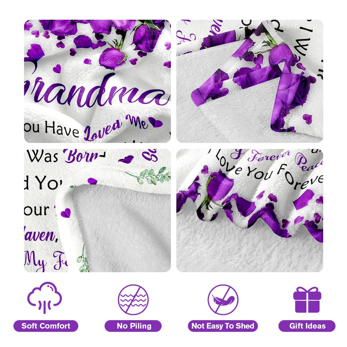 Lavua Grandma Blanket wrapped in ribbon signals a thoughtful present.