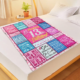 Lavua niece blanket — large 50x60 inches for snuggle sessions.