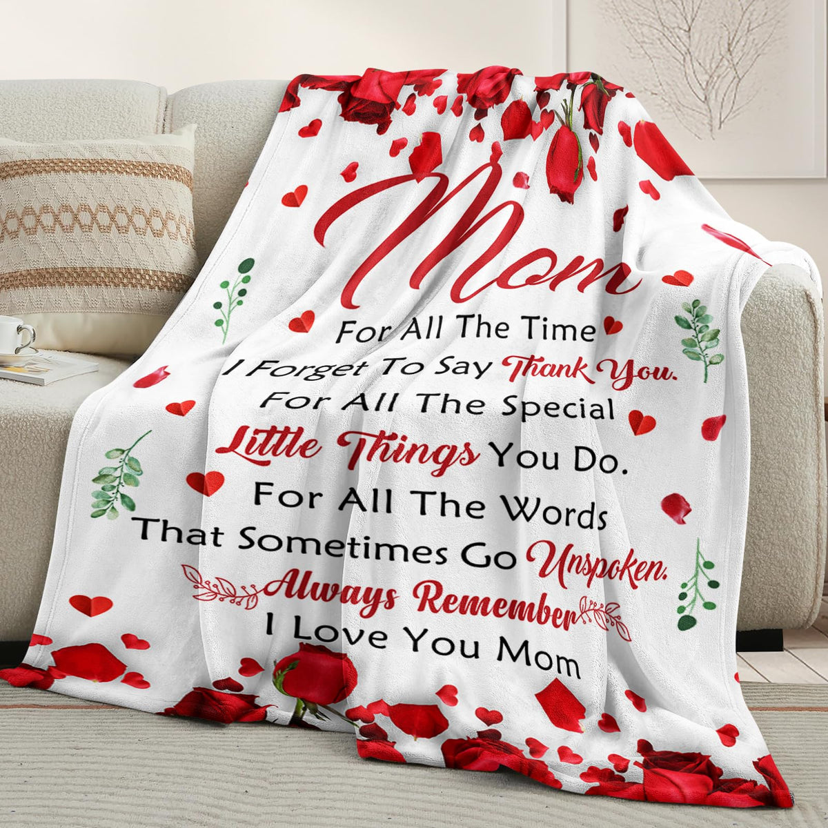 Lavua reading corner blanket adds comfort during quiet moments.