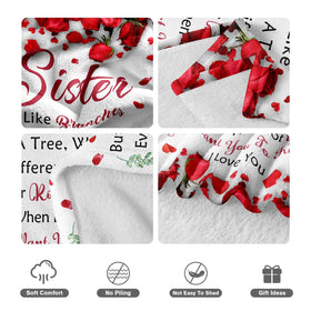 Lavua sister birthday blanket gift-wrap ready presentation