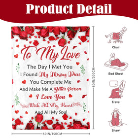 Lavua To My Love blanket gift-ready packaging ready for gifting