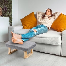 Lawei footstool easy assembly with simple hardware in minutes