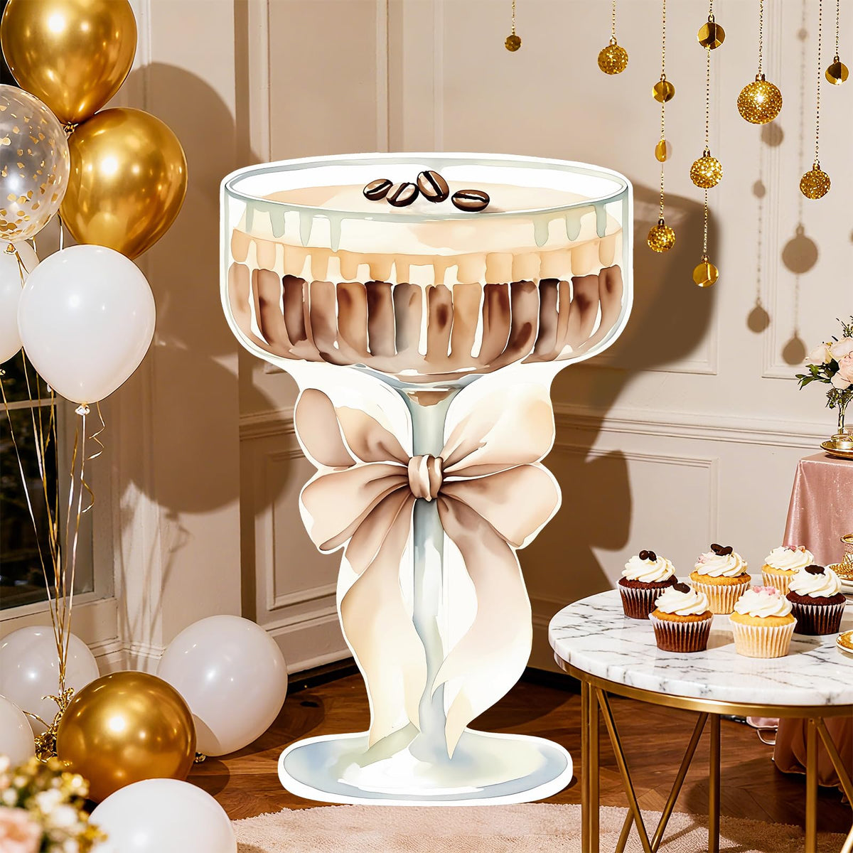 LawnIdyll Espresso Martini cutout indoor-outdoor versatile decor for parties