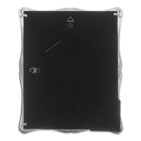 Lawrence Frames 710280 bevel-mat detail highlights 5x7 image within the silver frame.