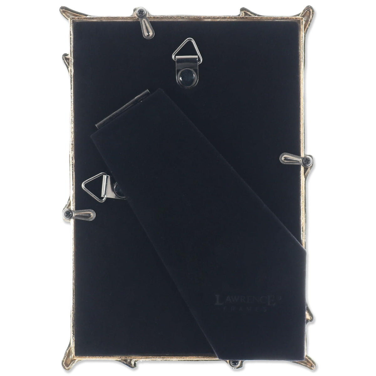 Lawrence Frames back view with velvet backing and wall mounting ready