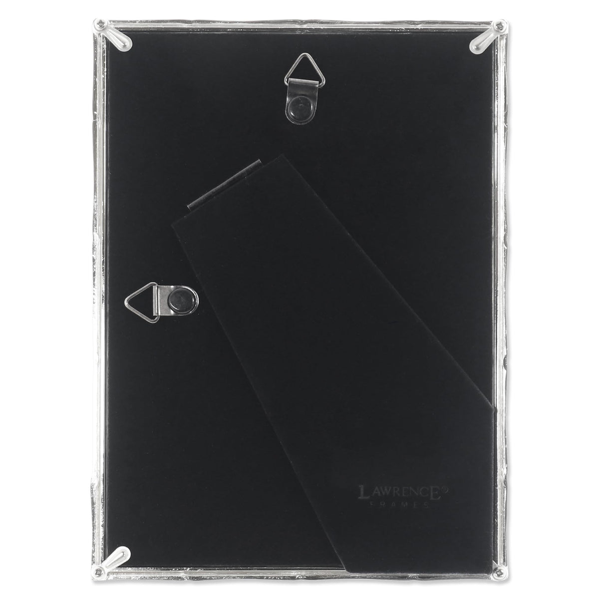 Lawrence Frames silver bamboo frame detail highlighting craftsmanship for elegant décor.