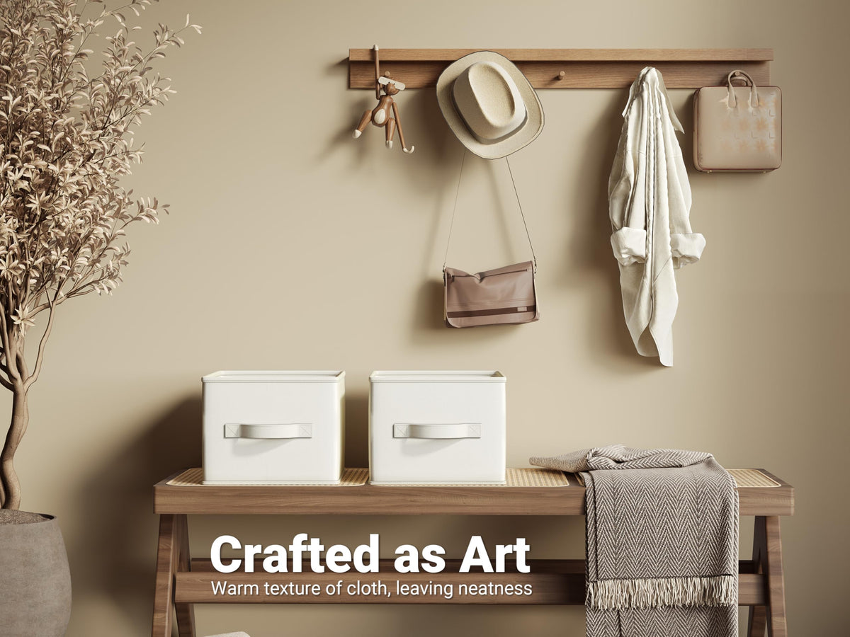 LayerSpace closet setup image highlights versatile storage on shelves.