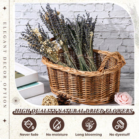 Layhit large dried bouquet in a stylish vase, a versatile home decor accent.
