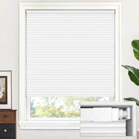 LazBlinds cordless cellular shades with no-drill install for quick renters-friendly setup.