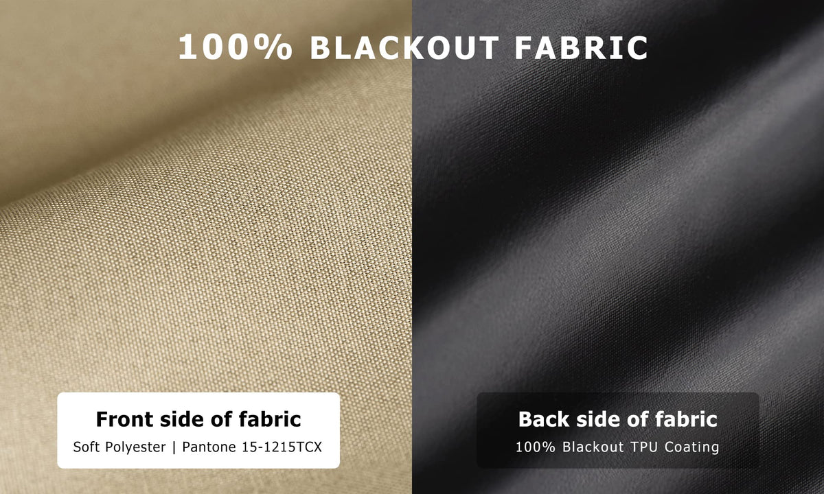 LazBlinds cordless raise-lower shade for safer, cord-free operation.