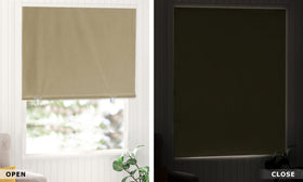 LazBlinds easy-no-tools-install suited for renters and quick setup.