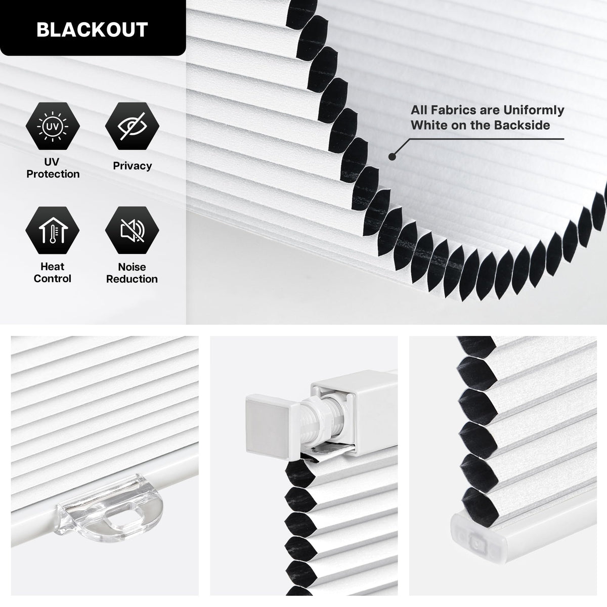 LazBlinds inside-mount fit demonstration for a precise, neat look.