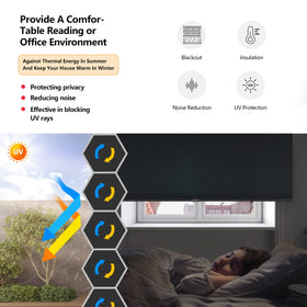 LazBlinds silver-plated cell layer showing energy-saving insulation
