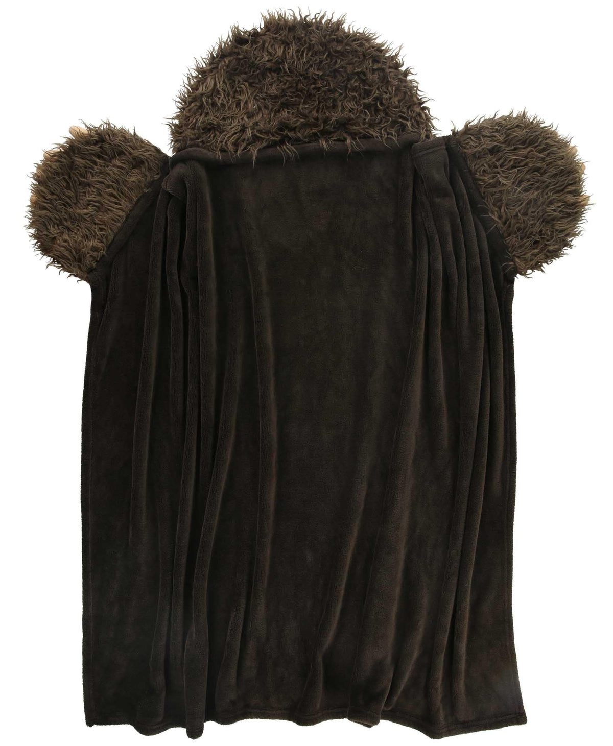 Lazy One Bigfoot hooded blanket highlights tail design for imaginative play