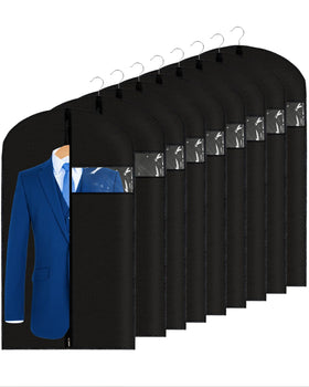 Lazydrop garment bag 24x43 inch with protective PEVA material for durable storage.