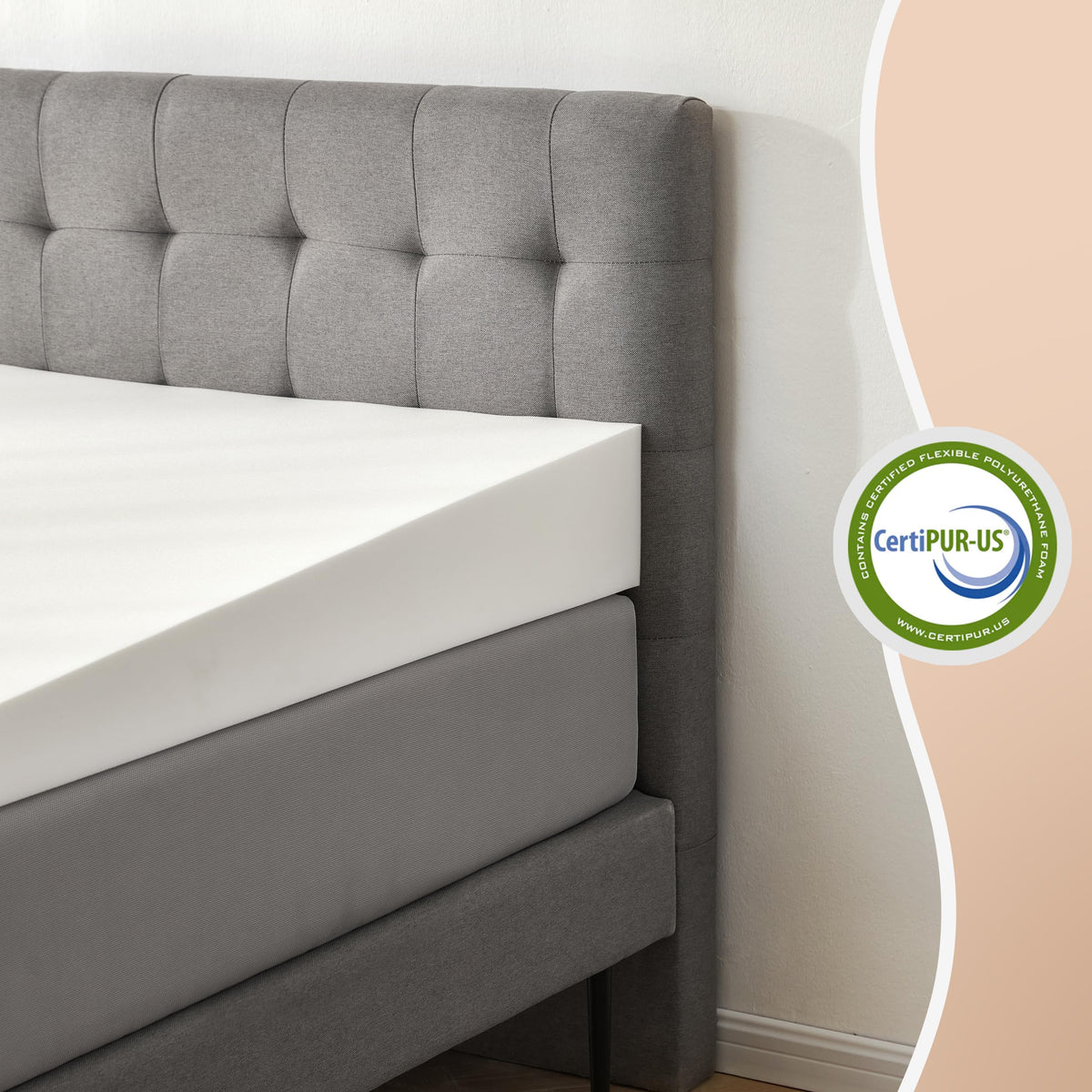 Lazyzizi unpacked wedge expands fully in a ventilated area for best results