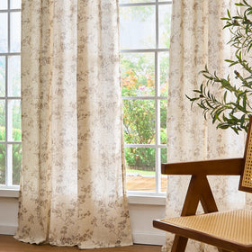 Lazzzy 96-inch length curtains suit living rooms and bedrooms well.