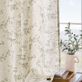 Lazzzy machine-washable curtains for easy care and quick refresh between seasons.