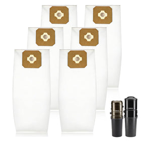 LBLVBNEWD 9520 six-pack central vacuum bags ready for long-lasting filtration.