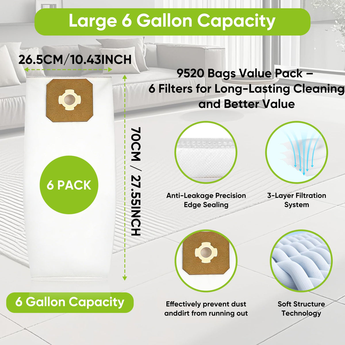 LBLVBNEWD three-layer filtration close-up shows efficient particle capture.