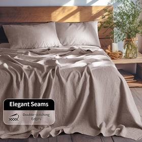 LBRO2M linen desert mauve color adds calm versatile bedroom tone.