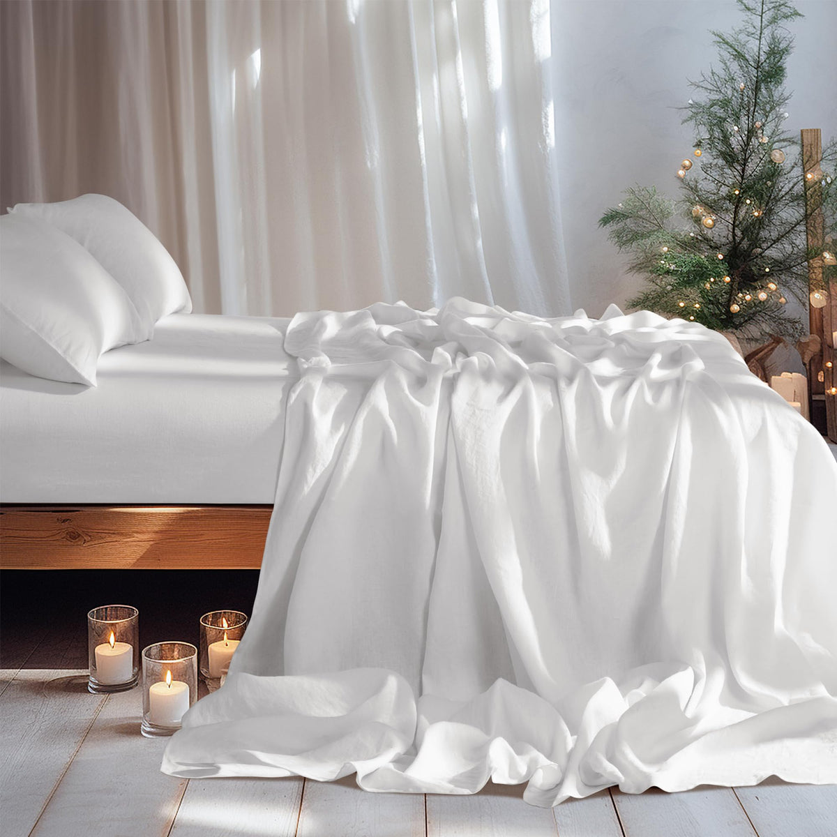 LBRO2M packaging image emphasizing sustainable linen material