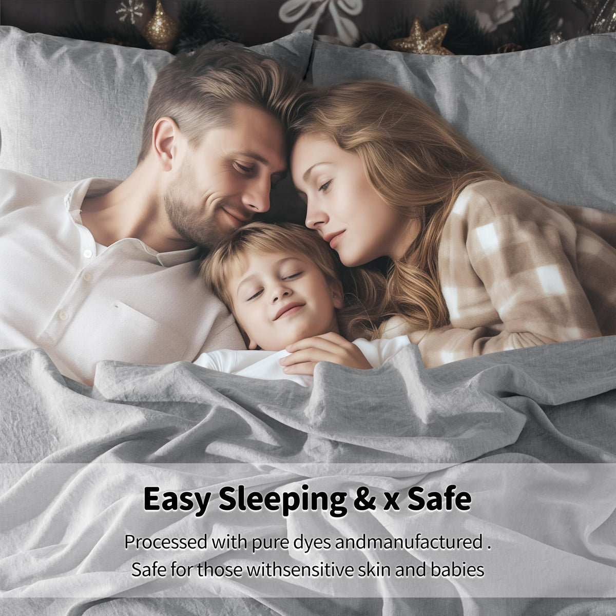 LBRO2M queen fitted sheet 60 by 80 by 16 inches depth