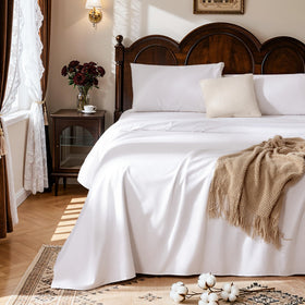 LBRO2M queen pillowcases highlight soft, durable 1000TC fabric for restful sleep.
