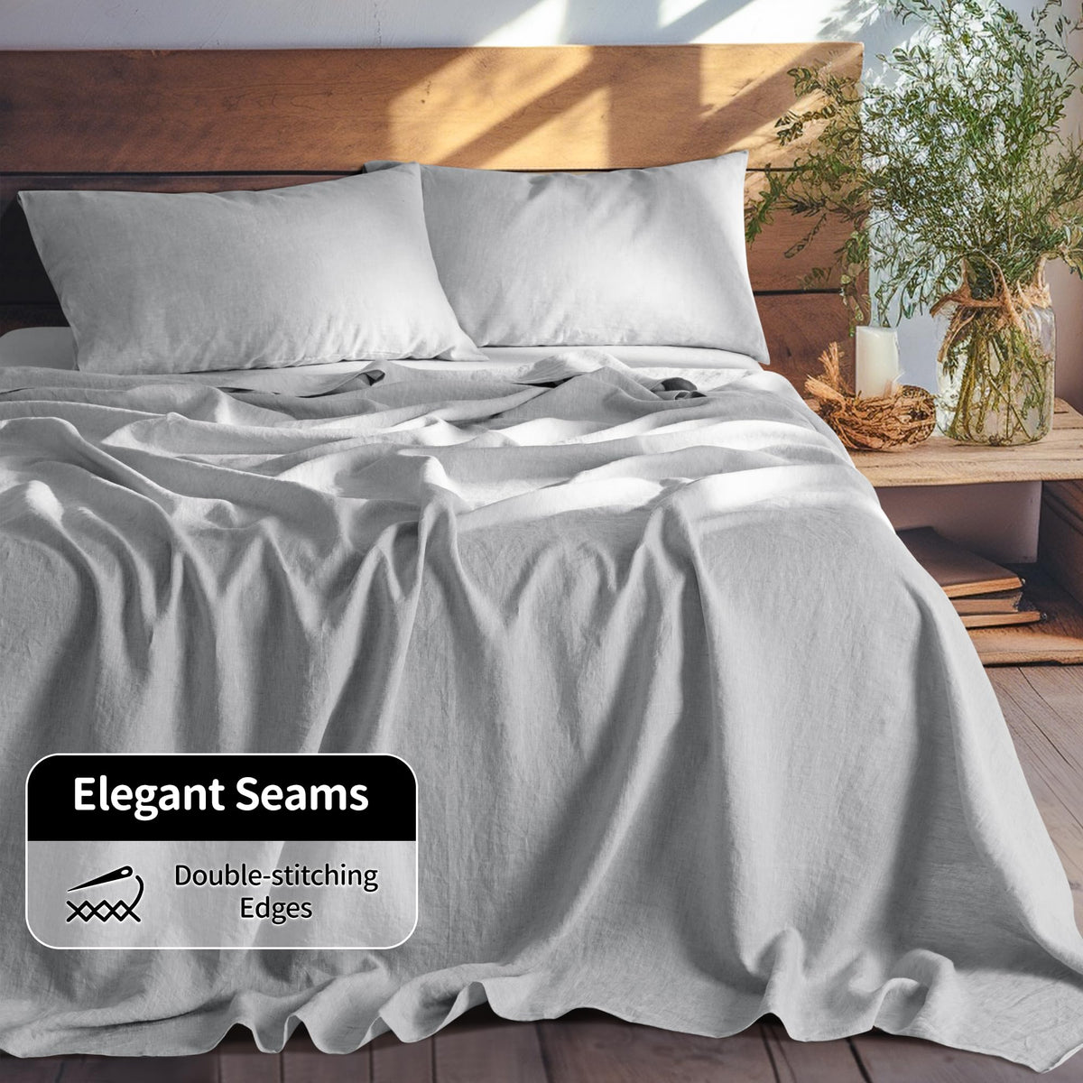 LBRO2M sustainable, skin-friendly linen enhances comfort and longevity
