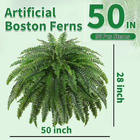 LCKRVOL porch outdoor fern arrangement for year-round greenery