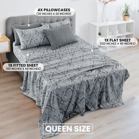 LDC Lux Decor Flat sheet 90 x 102 inches for easy layering and smooth drape.