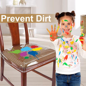 LDXDRU pet-friendly chair protector reduces fur and claw marks on chairs.
