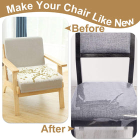 LDXDRU waterproof chair cover keeps chairs stain-free and easy to wipe clean.