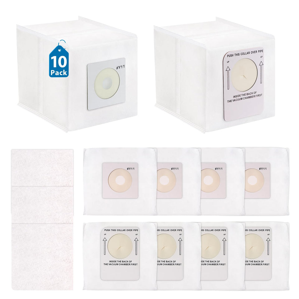 Leacheery Y11 vacuum bags for InterVac CS-9 show a secure fit and robust containment.