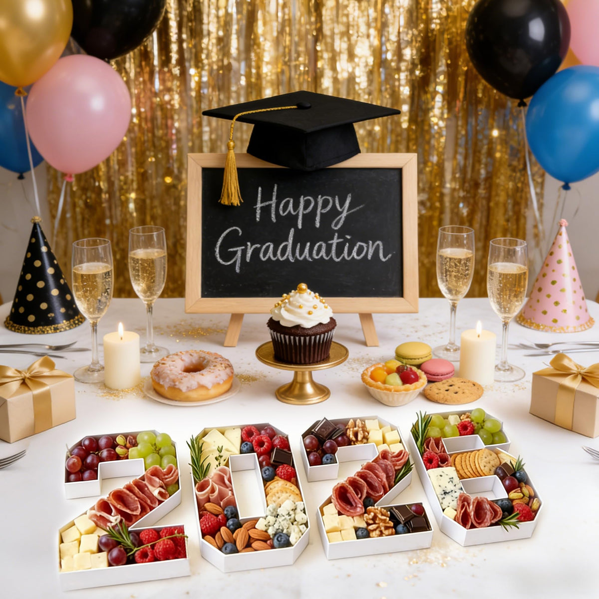 Leadinor easy-to-clean tray for classrooms and celebration setups