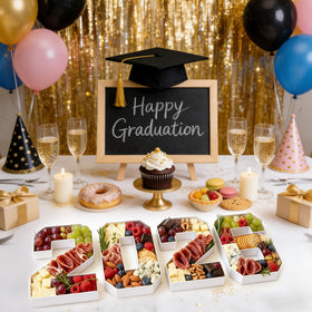 Leadinor easy-to-clean tray for classrooms and celebration setups