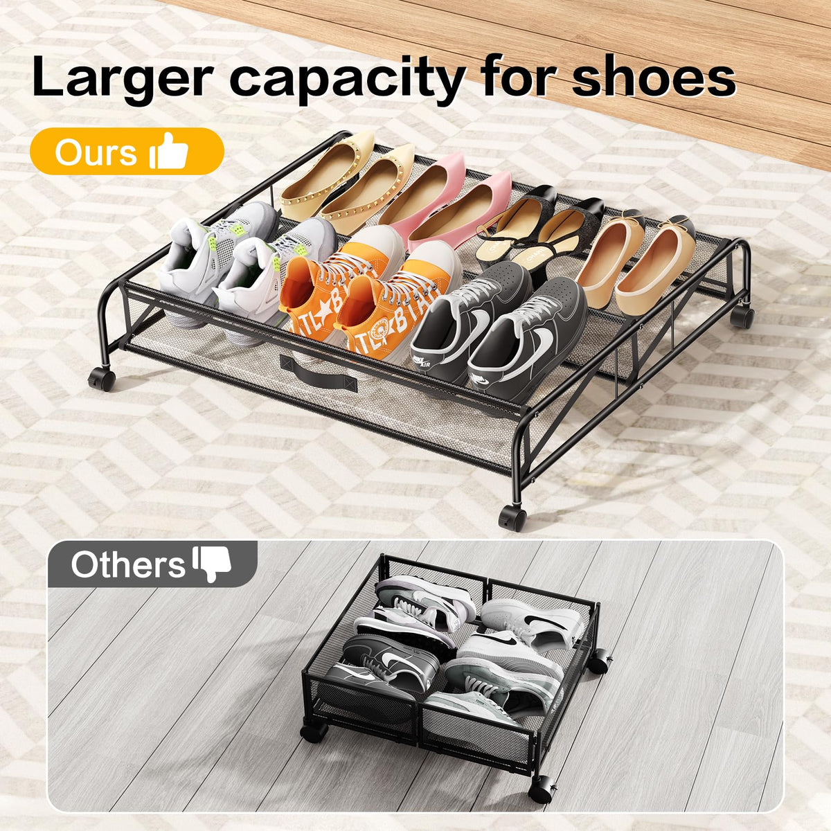 LeArex metal-frame closeup, sturdy construction for daily use.