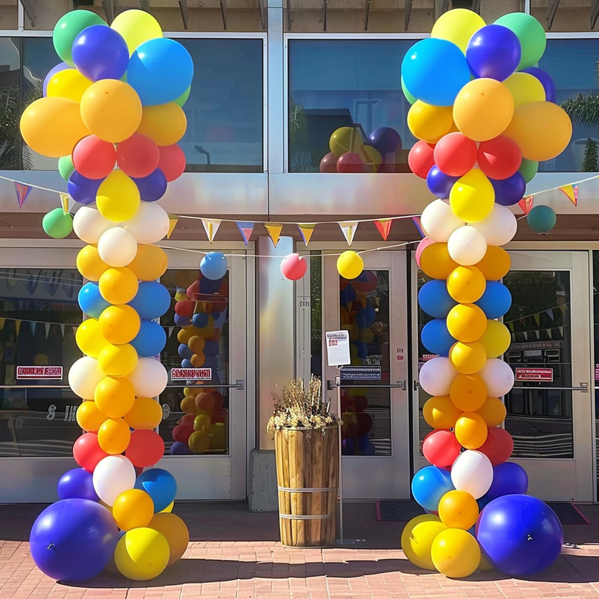 Lechay Balloon Column Assembly Instructions guiding quick setup