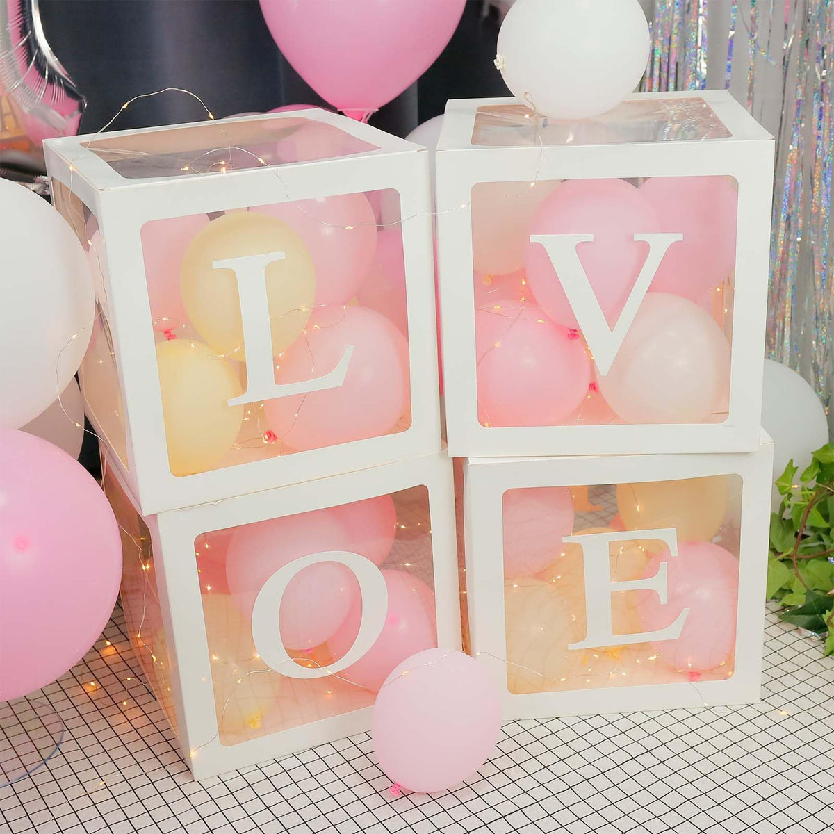 Ledido baby shower gender reveal balloon box suitable for versatile events.