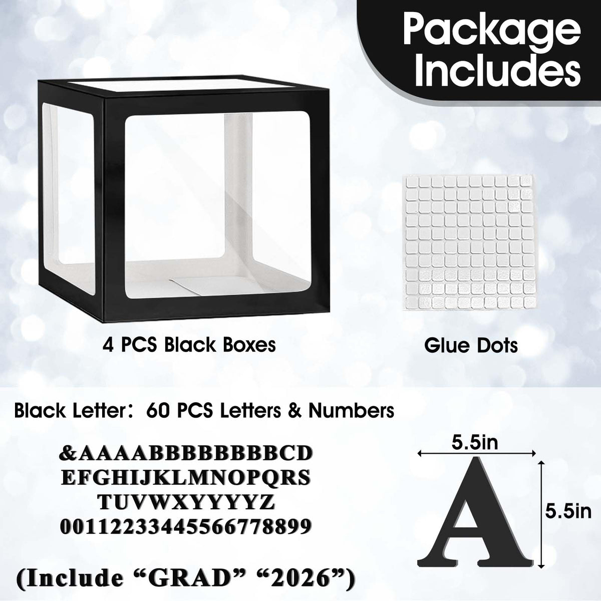 Ledido letters and numbers kit helps spell Class of 2026 for a personalized celebration.