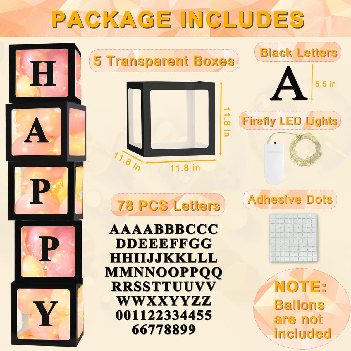 Ledido 5-pack LED string lights add a warm, subtle glow