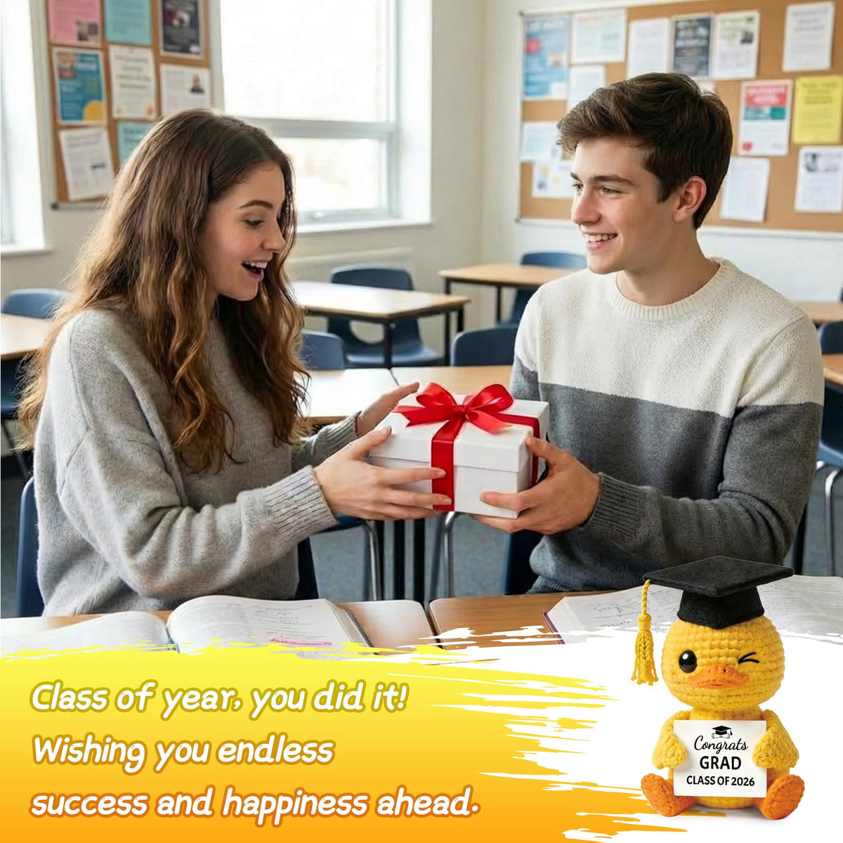 Lednica Class of 2026 gift box, elevates presentation for direct gifting.