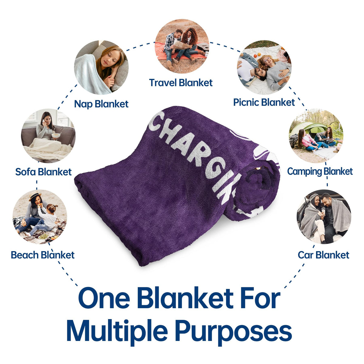 Leebbsin grandma sloth blanket warmth visual demonstrating year-round comfort