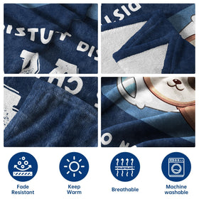 Leebbsin premium wrinkle-resistant blanket for lasting use
