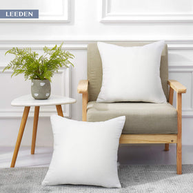 Leeden 20x20 inserts with care instructions for maintenance