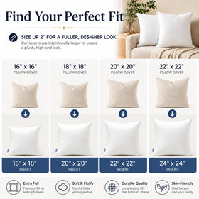 Leeden inserts in a bedroom setting for decorative versatility