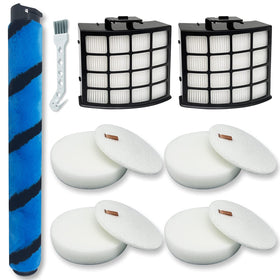 Leemone AZ2002 soft brushroll lifts hair and dust for cleaner floors.