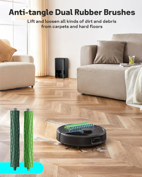 Leemone Roomba Max 705 filter captures fine dust efficiently.